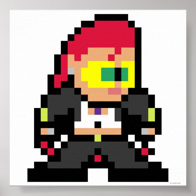 Poster Viper C. 8 Bits (Devant)