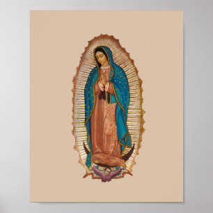 Poster Virgen de Guadalupe