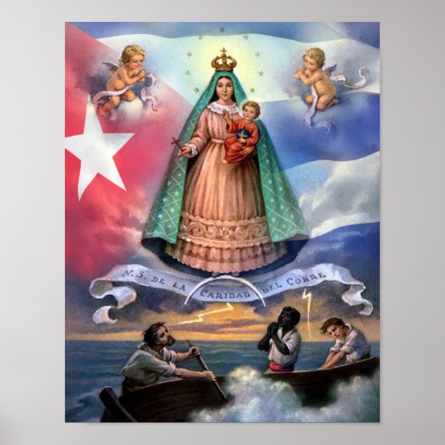 POSTER VIRGEN DE LA CARIDAD DEL COBRE (Devant)
