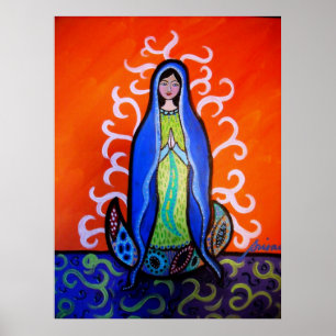 Poster virgen guadalupe