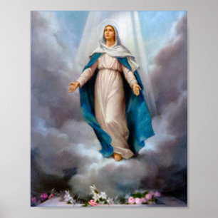 Poster Virgin Mary
