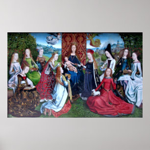 Poster Virgo inter Virgines (M 070) sans bordure