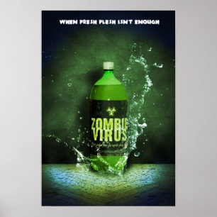 Poster Virus de zombi