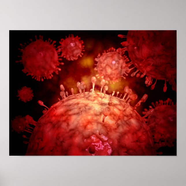 Poster Virus Influnza du porc (Devant)