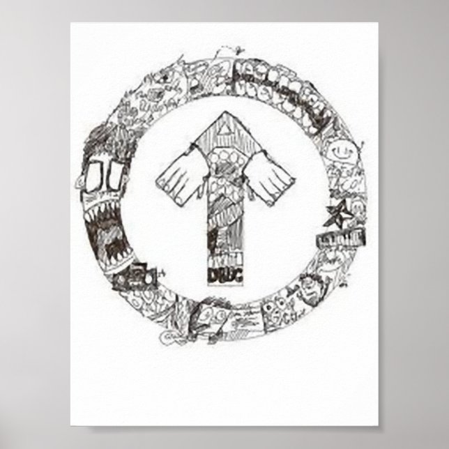 Poster Vis au-dessus de l'influence (Devant)