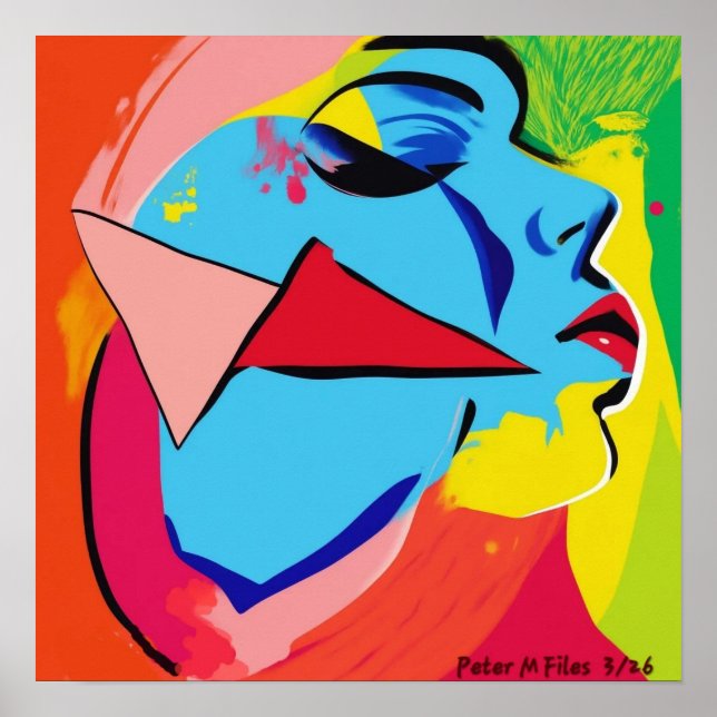 Poster Visage (Devant)