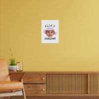 Visage de bébé personnalisé Photo Texte Grand-mère
