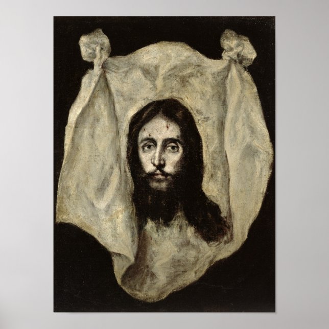 Poster Visage du Christ (Devant)