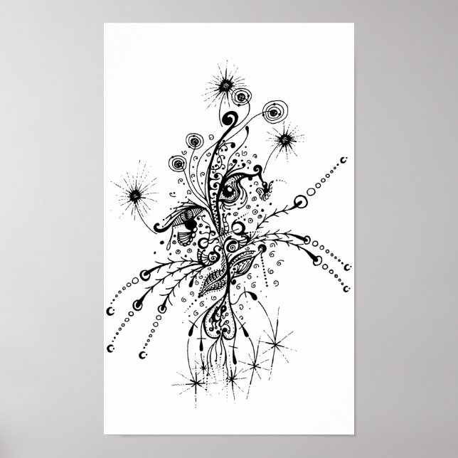 Poster Visage du poisson (Devant)