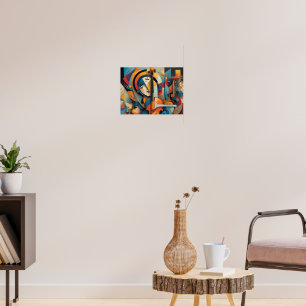 Poster Visage souriant