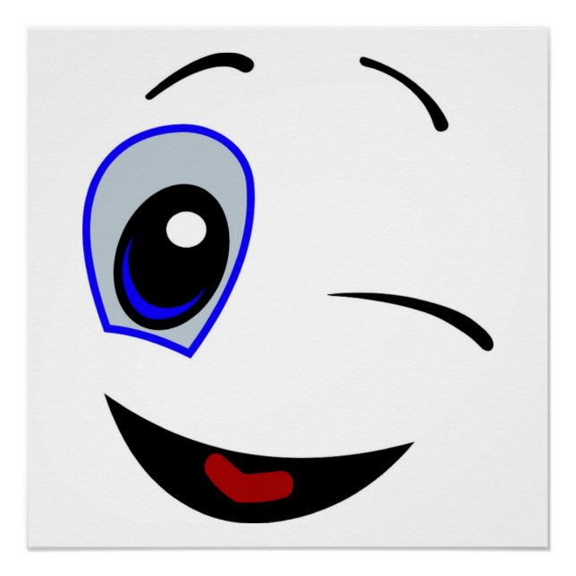 POSTER VISAGE SOURIRE (Devant)