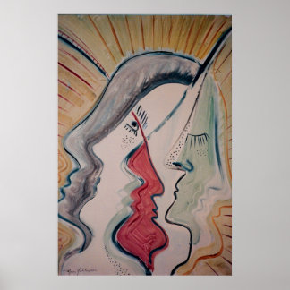 Poster Visages 12