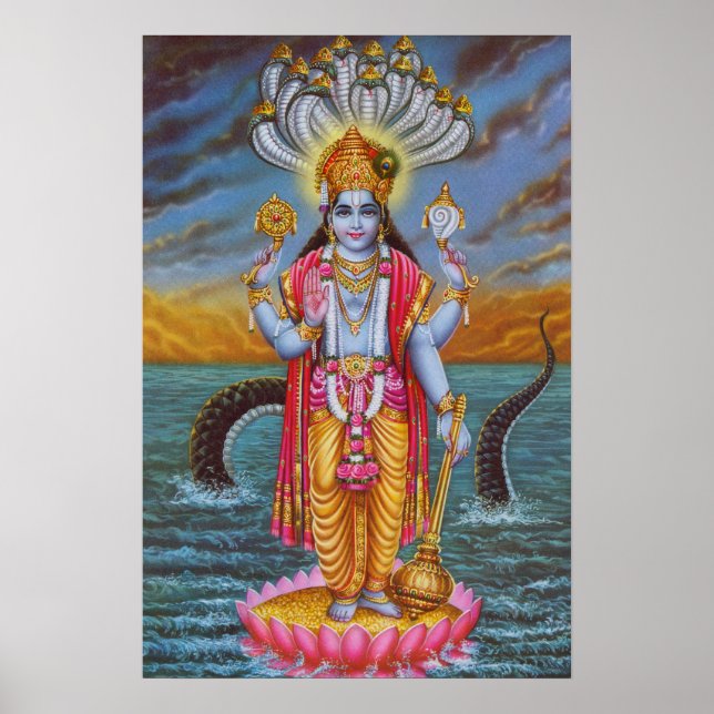 Poster Vishnu (Devant)