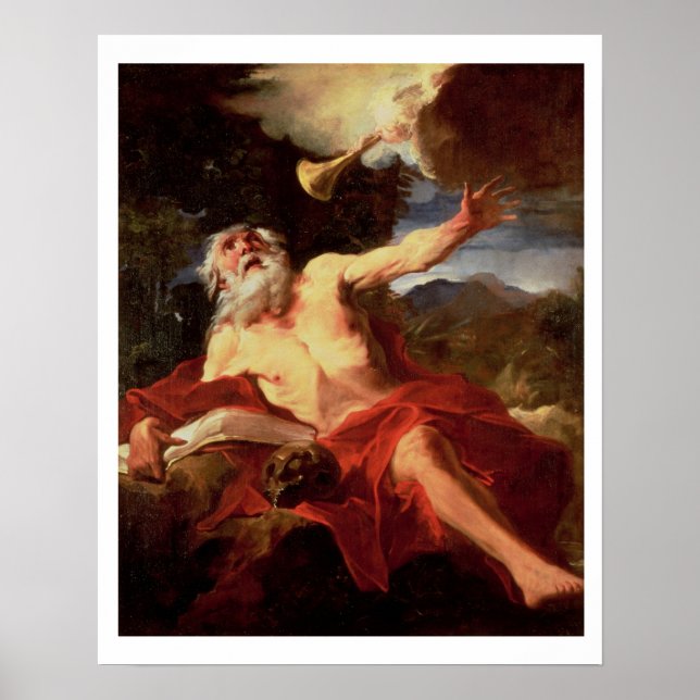 Poster Vision de Saint-Jerome (Devant)