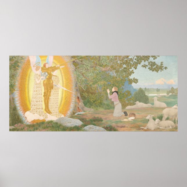 Poster Vision et inspiration - Boutet de Monvel Art (Devant)