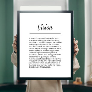 Poster VISION Inspiration Wall Art