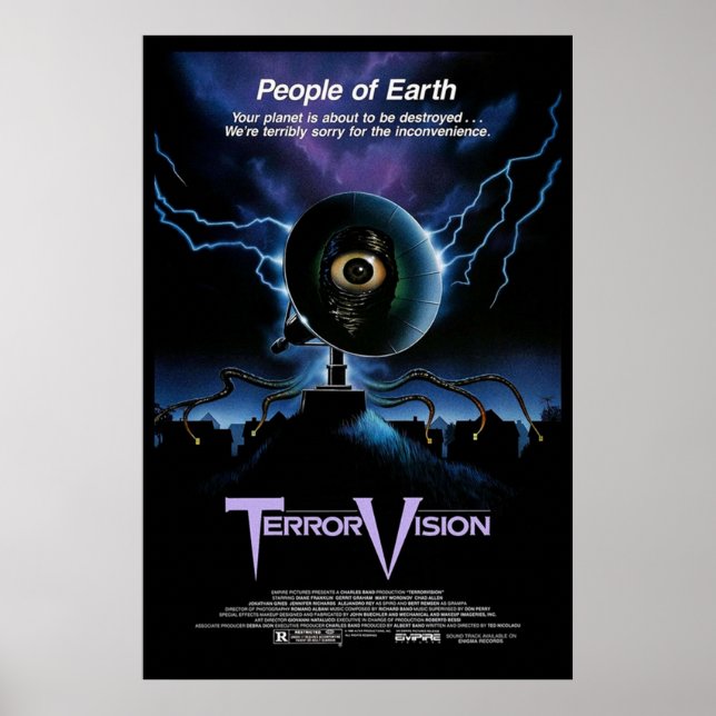 POSTER VISION TERREUR (Devant)