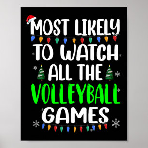 Poster Visionner les jeux de volley-ball les plus probabl