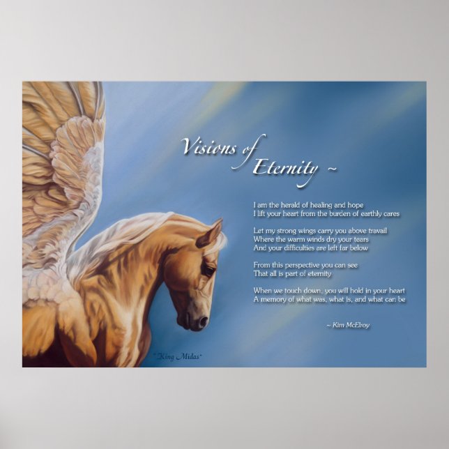 Poster Visions de l'éternité (Devant)