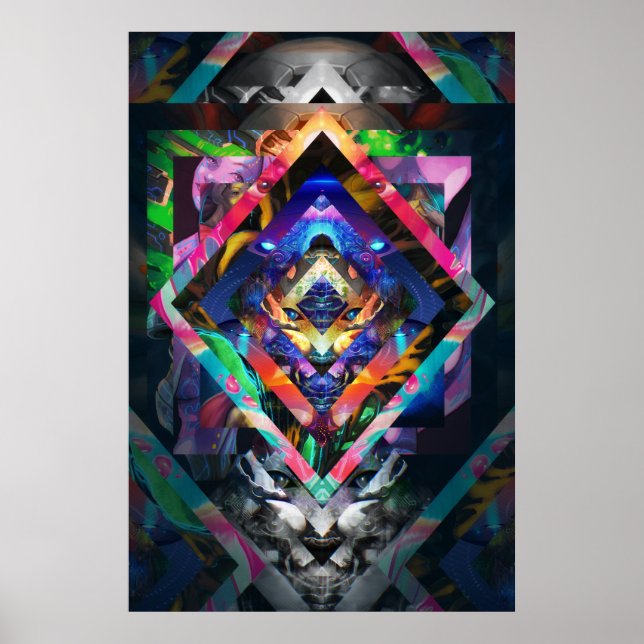 Poster Visions du tunnel (Devant)