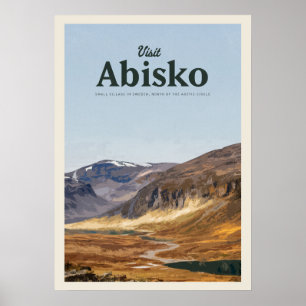 Poster Visite d'Abisko