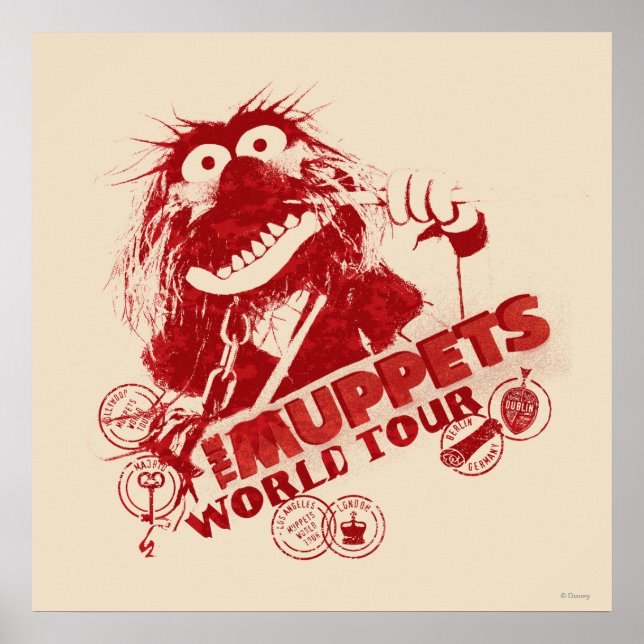 Poster Visite du monde animal (Devant)