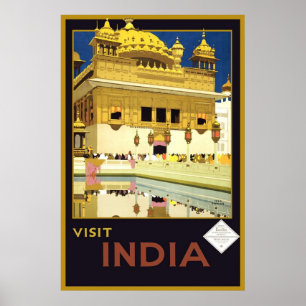Poster Visite Inde
