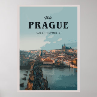 Poster Visite Prague
