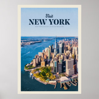 Poster Visiter New York