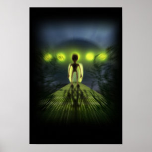 Poster Visiteur Alien