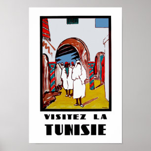 Poster Visitez La Tunisie