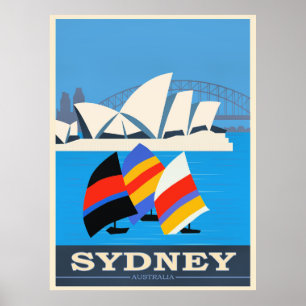 Poster Visitez Sydney, Australie
