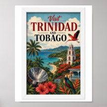 Visitez Trinité-et-Tobago Voyage Vintage