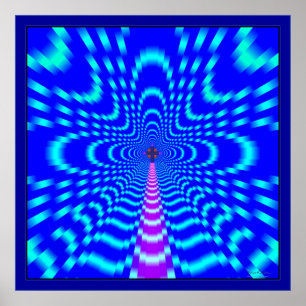 Poster Vitesse Autoroute à traverser