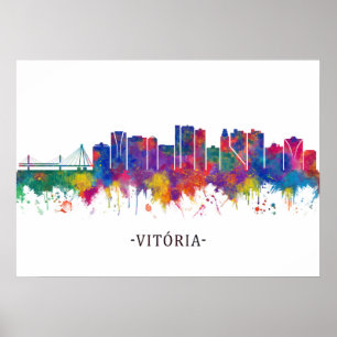 Poster Vitoria Brazil