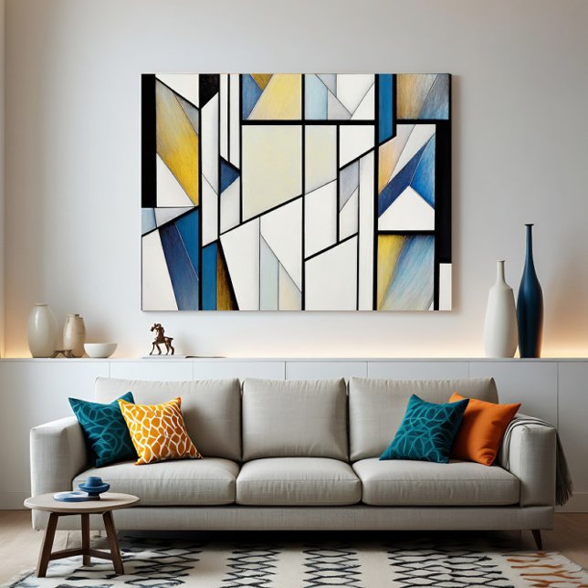 Poster Vitraux Abstraits (Créateur téléchargé)