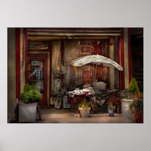Poster Vitrine - Frenchtown, NJ - La Boutique