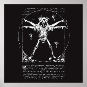 Poster Vitruvian Pale Man
