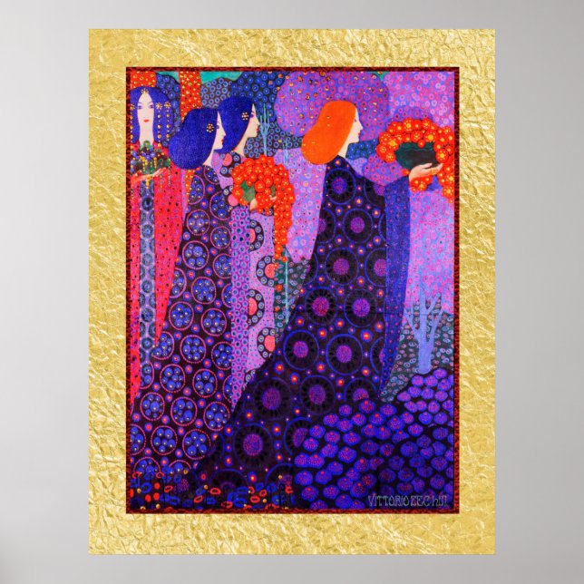 Poster Vittorio Zechin - Le Mariage (Devant)