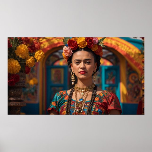 Poster Viva Frida ! (édition limitée no 9) (Devant)