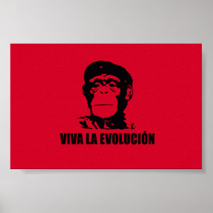 Poster Viva La Evolucion