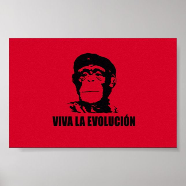Poster Viva La Evolucion (Devant)