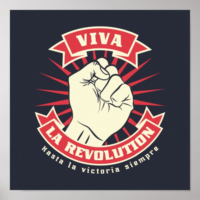 Poster Viva La Révolution (Devant)
