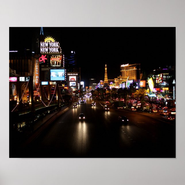 Poster Viva Las Vegas Strip (Devant)