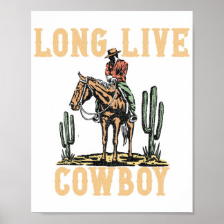 Poster Vive cowboy