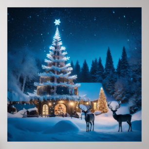 Poster Vivez la magie de Noël