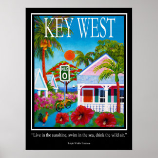 Poster Vivez sous le soleil