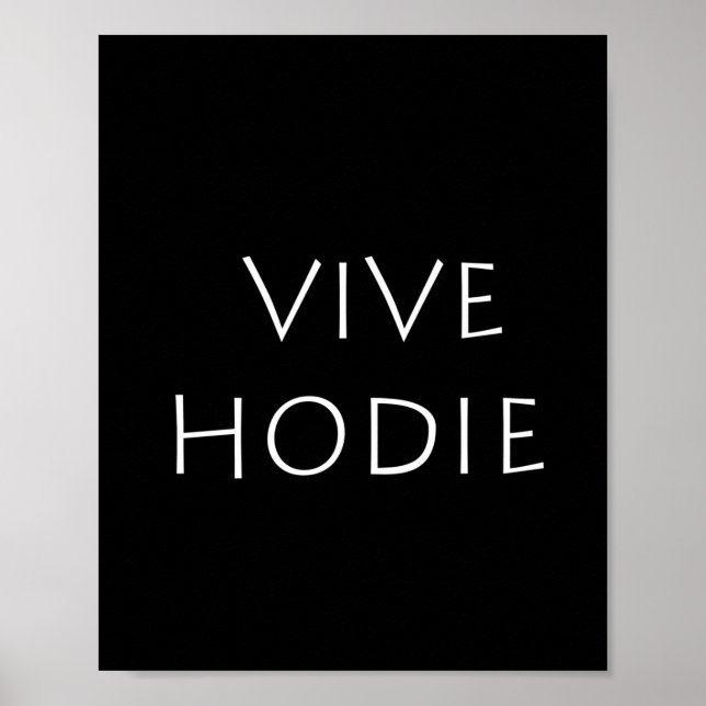 Poster Vivre (Devant)