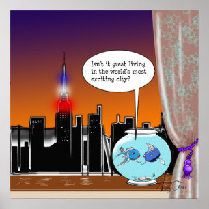 Poster Vivre à New York City