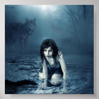 Poster Vivre Au Sein Des Loups